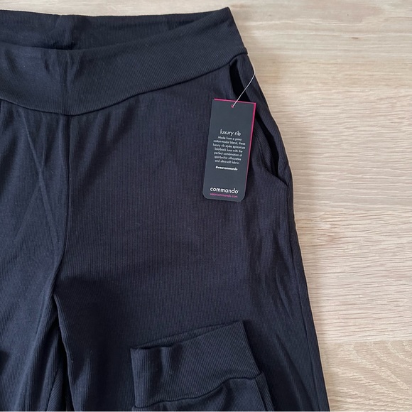 COMMANDO - LUXURY RIBBED JOGGER - BLACK - MEDIUM - Picture 10 of 10